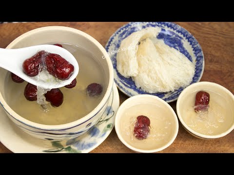 CÁCH CHƯNG TỔ YẾN VỚI TÁO ĐỎ ĐƯỜNG PHÈN | CÁCH BẢO QUẢN YẾN CHƯNG