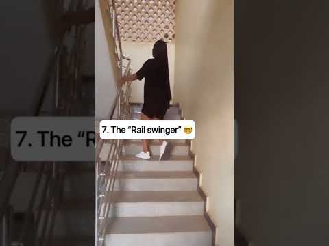 How Different People Climb the Stairs 😅 #shorts