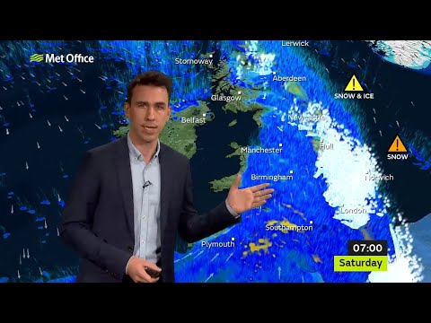 Friday evening forecast - 15/01/21