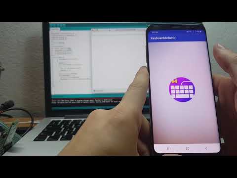 Bluetooth Keyboard Arduino Video