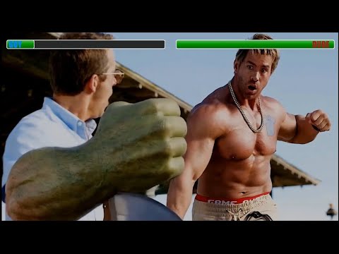 Guy vs. Dude with healthbars