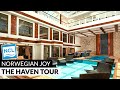 Norwegian Joy The HAVEN Private Spaces Full Walkthrough Tour Review 4K