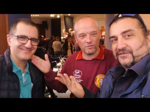 Franco Bovaio presenta il Libro "Roma 1974/75" e saluta i tifosi con Massimo Izzi e Il Salutatore