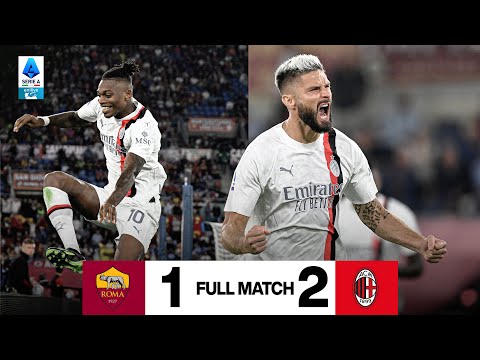 Pure Magic ✨ Leão’s Overhead Kick vs Roma |Serie A 2023/24 | Full Match