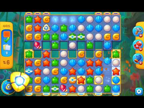 Fishdom 2021 - Level 4415   #Playrix #Fishdom #gaming