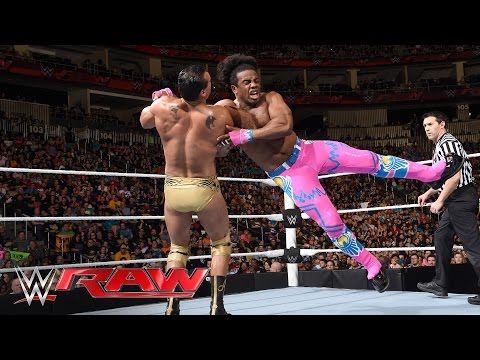 The New Day vs. The League of Nations — WWE Tag Team Championtitel Match: Raw, 14. März 2016