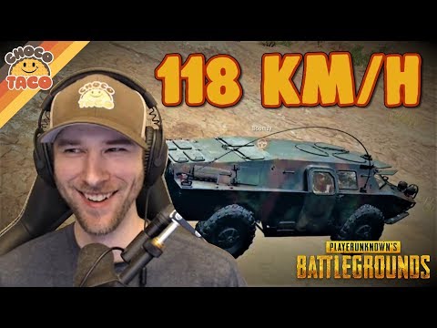 World Record BRDM Land Speed? ft. Boom - chocoTaco PUBG Gameplay
