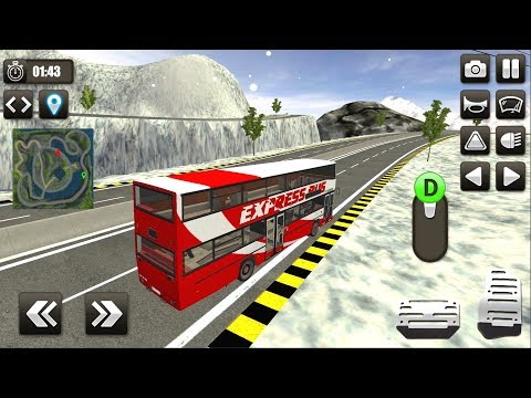 Hill Bus Driving Simulator 2019 - Bus Racing Game - Android Gameplay FHD #1