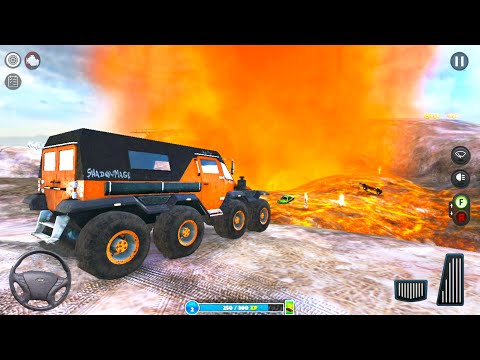 BEHEMOTH Car | Drive Through Volcano - Off The Road #19 New Map - Android iOS Gameplay