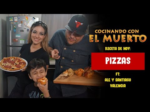 Cocinando con El Muerto Episodio #16 Ft. Ale y Santiago Valencia - Pizzzas