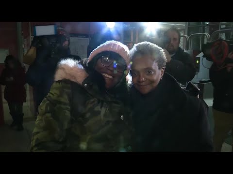A former federal prosecutor and a county board leader will face each other in a runoff to become Chicago's first black female mayor after leading a field that included a member of a family that has dominated the city's politics. (Feb. 27)