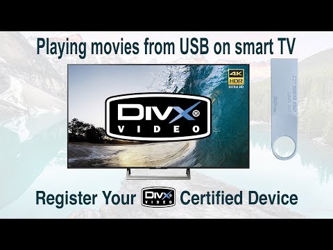 Register Your DivX Certified Device Video