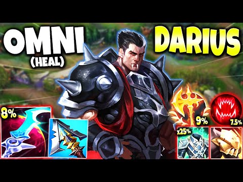 This is our OMNI - MAX PEN Darius Build 🔥 True Damage = TRUE HEAL Back 🔥 LoL Top Darius s11 Gameplay