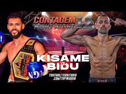 Kisame vs Bidu - Contagem Fight Night 12
