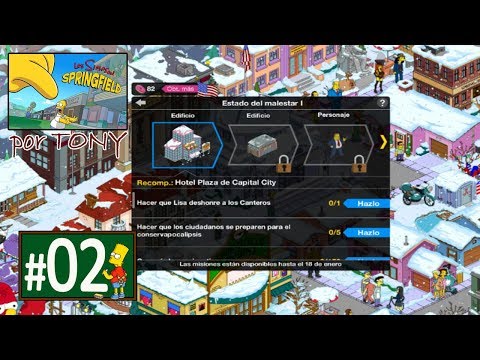 Los Simpson Springfield "Los Canteros, Cap. 2 - Hotel Plaza Capital City" por Tony