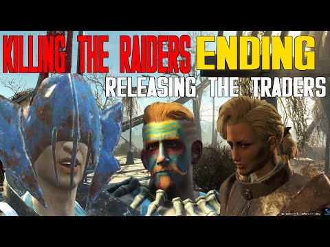 Fallout 4 Nuka World DLC | Open Season | KILL THE RAIDERS ENDING | Quest Walkthrough