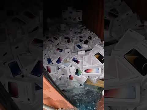 We Found a Shipping Container Floating at Sea… Full of iPhones