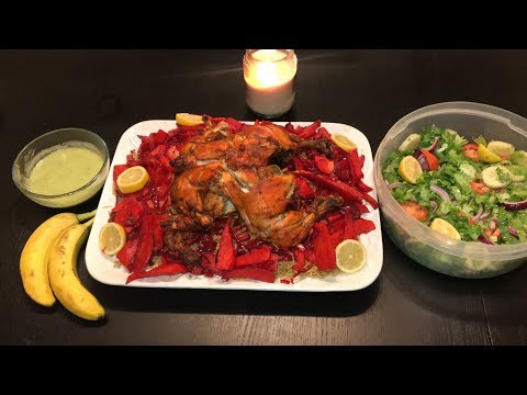 Bariis iyo Digaag Best Somali chicken and rice