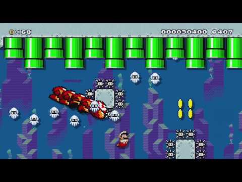 Bowser's Missing | World 3-3 by Tatsuo - Super Mario Maker - No Commentary 1bs