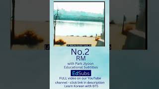 Download lagu RM of BTS(방탄소년단) No.2 with Park Jiyoon(박지윤) Visualizer-[ENG SUB] #SHORTS #BTS #RM #INDIGO #No.2 mp3