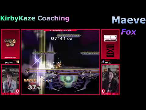 KirbyKaze Coaching with Maeve - Fox Pro Breakdown (Soonsay vs Magi)