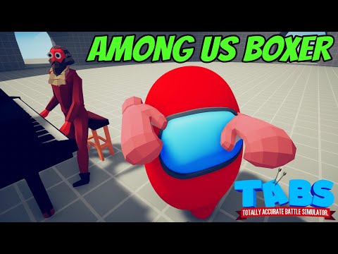 🥊SUS?! Among Us Boxer vs EVERY FACTION 1v1 - Totally Accurate Battle Simulator TABS Mod Egypt Update
