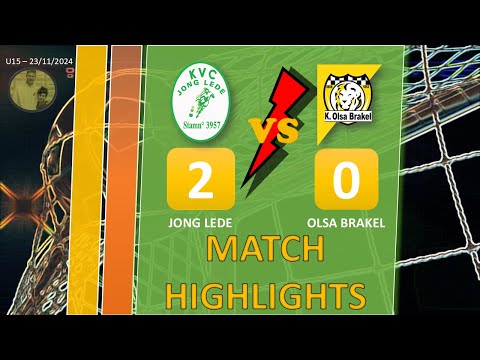 Jong Lede 2-0 Olsa Brakel #premierleague #soccer #football #laliga #ucl