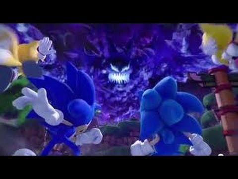 sonic generations walkthrough pt 16  (time eater boss battle)