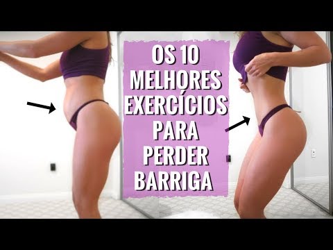 OS 10 MELHORES EXERCÍCIOS Para PERDER BARRIGA! [TOP 10 Definitivo] Variação de INICIANTE ao AVANÇADO