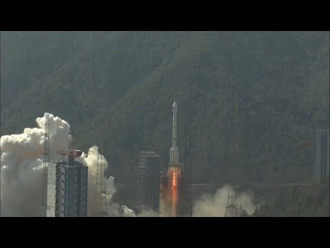 Beidou-3 navigation satellites launched by Long March-3B