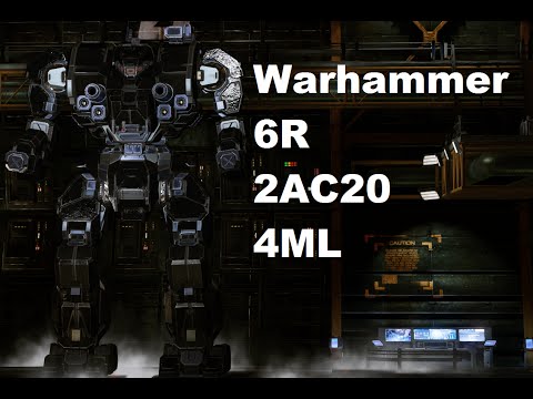 MechWarrior Online : WHM-6R "Horus" (2x AC20, 4x ML, STD250)