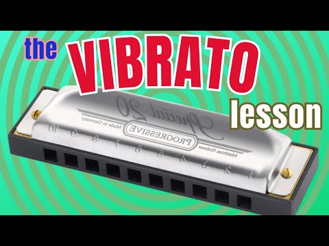 The Harmonica VIBRATO Lesson - 3 Steps to Amazing Vibrato