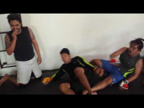 John and Ranold MMA Spar