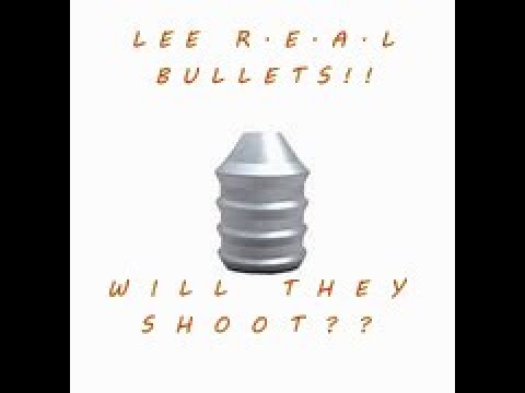TESTING LEE R.E.A.L. BULLETS IN A LYMAN GREAT PLAINS HUNTER