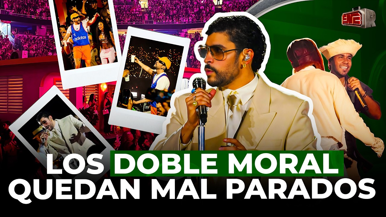 BAD BUNNY HACE HISTORIA EN CONCIERTO DE RD Y LOS DOBLE MORAL QUEDAN MAL PARADOS
