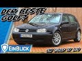 Eine Klasse Für Sich VW Golf IV 1 4 2002 Ist DER GEBRAUCHTWAGEN Nach 23 Jahren Noch Taufrisch