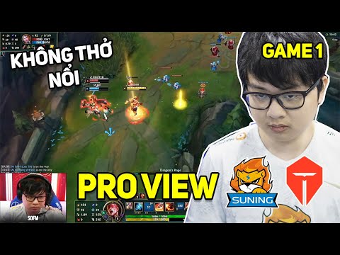 [Proview] Thao tác tay của SofM, Lee Sin gank Top đến tắt thở | SN vs TES Game 1 Proview Bán Kết