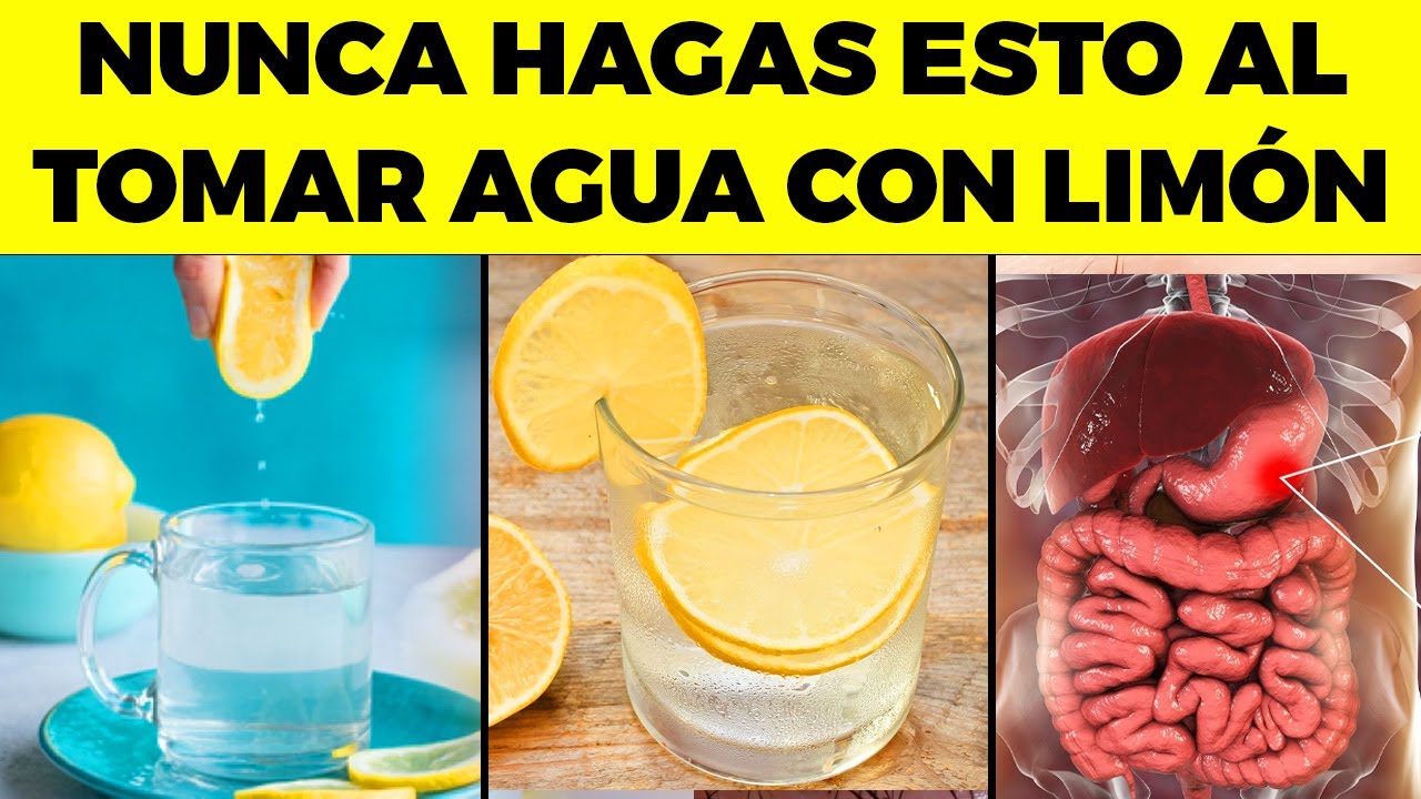 10 errores que NUNCA DEBES HACER al tomar AGUA CON LIMÓN