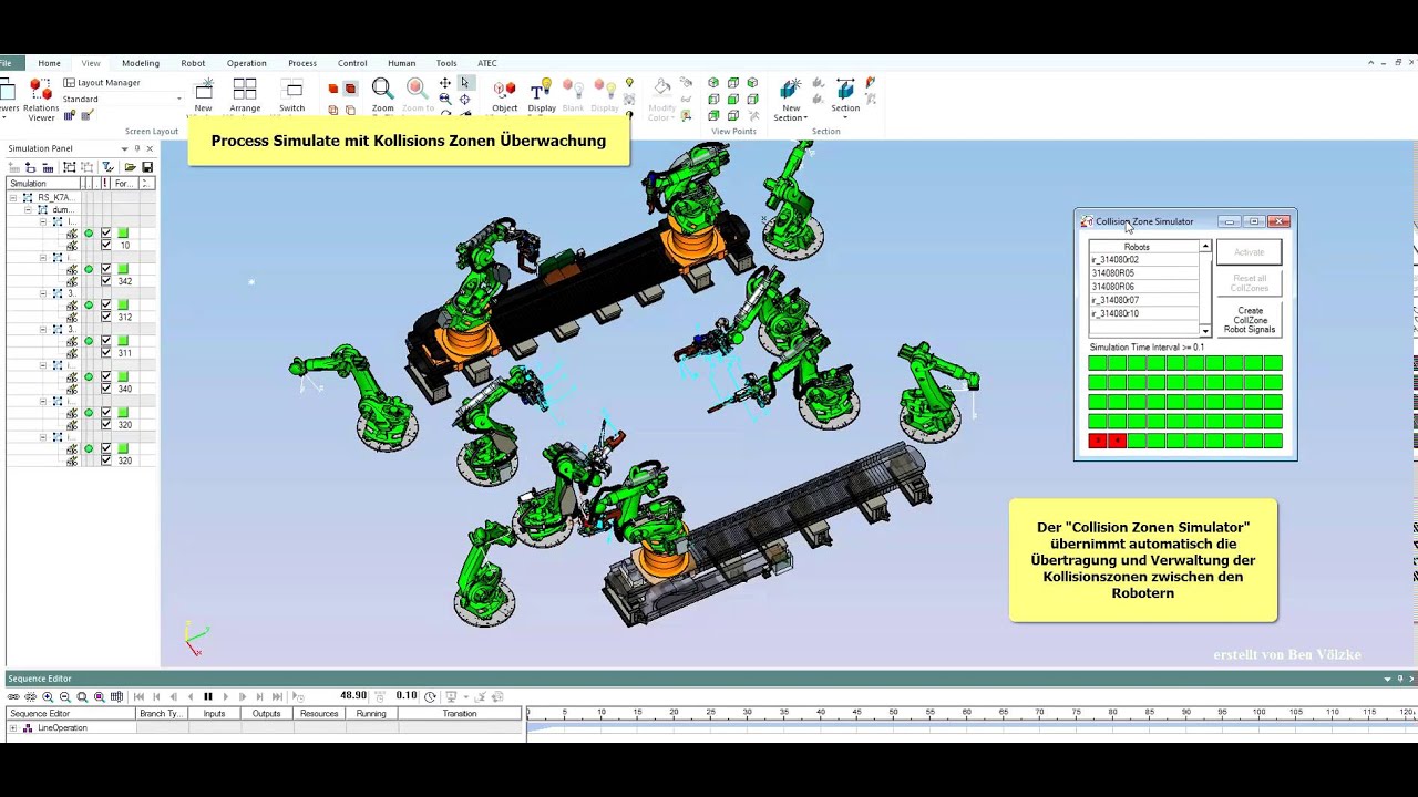 Process Simulate CollisionZoneSimulator