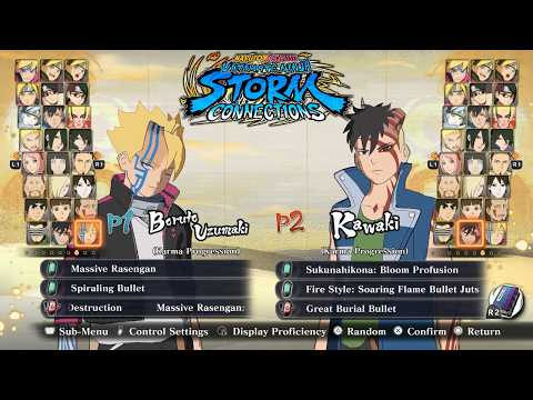All Characters & Stages-Naruto Storm Connections (All DLC Characters Included) [So Far]
