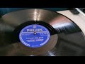 Learnin' The Blues ~ Rosemary Clooney ~ 1955 Philips 78rpm Record ~ Philips GF403 Player