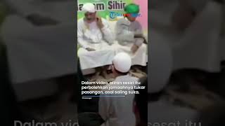 VIRAL! VIDEO PENGANUT Aliran Sesat Bolehkan Tukar Pasangan Jamin Masuk Surga, Ini Faktanya