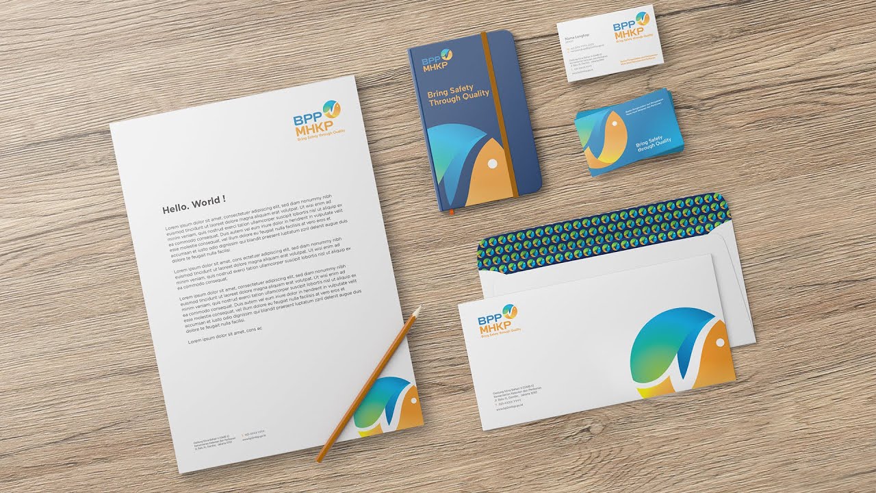 BPPMHKP - Desain Logo dan Identitas Visual Perusahaan