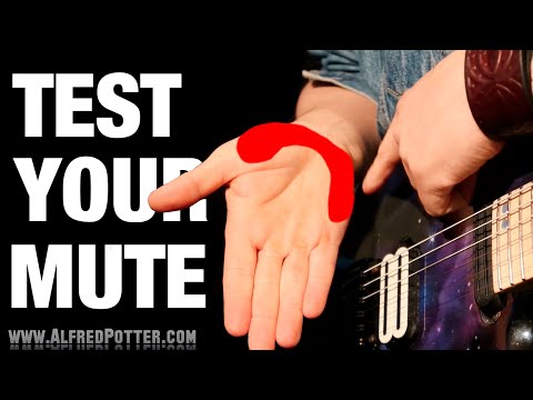 Test your string muting skills