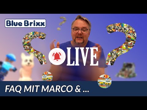 FAQ-Livestream von BlueBrixx - Viele tolle Frage, Anregungen und Antworten