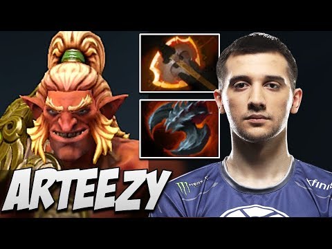 EG.Arteezy Troll Warlord with 900 XPM Dota 2 7.21 Gameplay ROAD TO TI11