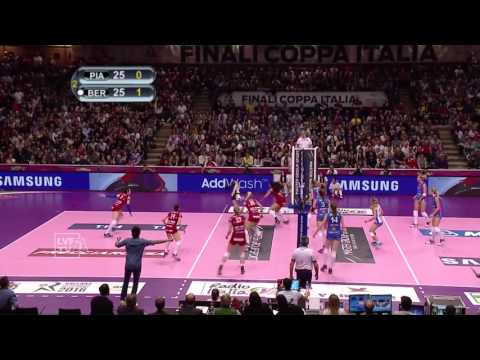 Final Four Coppa Italia A1-F: gli highlights di Piacenza-Bergamo