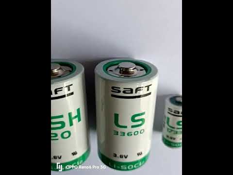 Saft ls 17330 lithium battery, for industrial