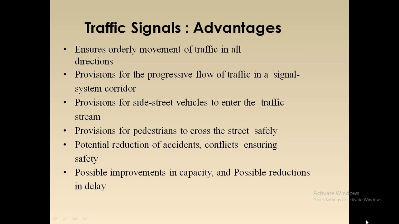Transportation Engineering || Traffic Signals || Lec - 37