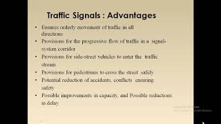 Transportation Engineering || Traffic Signals || Lec - 37